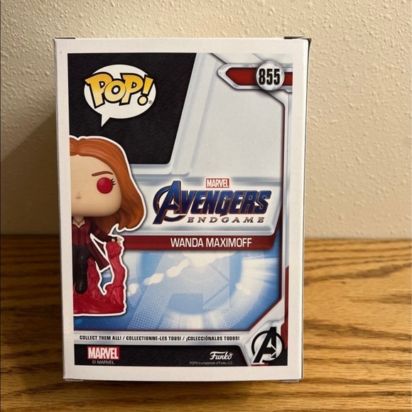 Wanda Maximoff Funko Pop GITD 855 (Avengers Endgame) - Picture 3 of 5